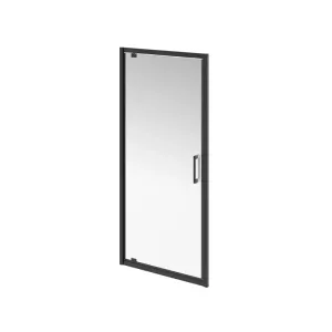Душевая дверь Kerama Marazzi Vetro VE.90.PD.BLK.M 90 см стекло прозрачное профиль чёрный матовый