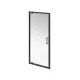 Душевая дверь Kerama Marazzi Vetro VE.90.PD.BLK.M 90 см стекло прозрачное профиль чёрный матовый