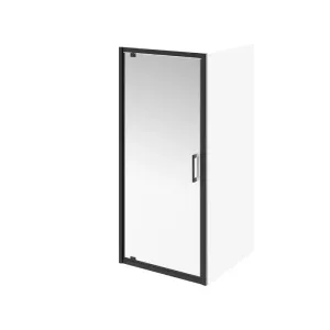 Душевая дверь Kerama Marazzi Vetro VE.90.PD.BLK.M 90 см стекло прозрачное профиль чёрный матовый