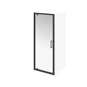 Душевая дверь Kerama Marazzi Vetro VE.80.PD.BLK.M 80 см стекло прозрачное профиль чёрнрый матовый