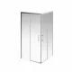 Душевой уголок Kerama Marazzi Vetro VE.100.SSD.CR 100x100 см стекло прозрачное профиль хром