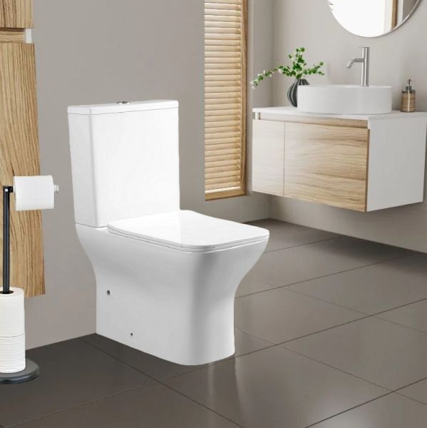Унитаз напольный Cerutti ELLEROS  CT10093 безободковый белый