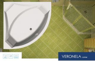Акриловая ванна VagnerPlast Veronela Corner VPBA140VEA3X-04 140см белый Акриловая ванна VagnerPlast Veronela Corner VPBA140VEA3X-04 140см белый