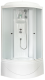 Душевая кабина Royal Bath BK стекло матовое 100x100см RB100BK4-MM