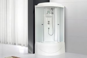 Душевая кабина Royal Bath BK стекло матовое 100x100см RB100BK4-MM