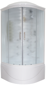 Душевая кабина Royal Bath NRW стекло матовое 100x100см RB100NRW-C
