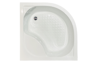 Душевой уголок Royal Bath HK 100x100см чёрный RB100BK-T-BL