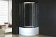 Душевой уголок Royal Bath BK 100x100см хром RB100BK-T-CH