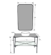 Консоль Salini Grazia 27G110 100см с зеркалом Консоль Salini Grazia 27G110 100см с зеркалом