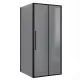 Душевой уголок Niagara Nova NG-85-9TB-TB100-34 100x90 см профиль чёрный матовый стекло тонированное