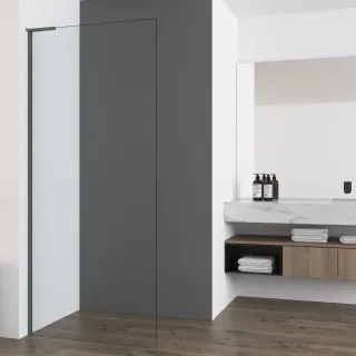 Душевая перегородка Vincea Walk-In VSW-7HA700CLGM 70см профиль графит стекло прозрачное