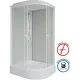 Душевая кабина Niagara Promo P90/80/26L/MT 90x80 см профиль белый стекло матовое