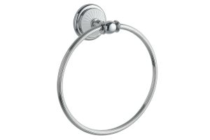 Полотенцедержатель Boheme Vogue Bianco хром 10135