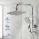 Душевая стойка Ceruttispa Clelia CT12054 хром