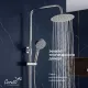 Душевая стойка Ceruttispa Orazio CT12067 хром