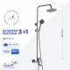 Душевая стойка Ceruttispa Orazio CT12067 хром