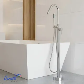 Напольный смеситель для ванны Ceruttispa CT12134 ъром