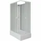 Душевая кабина Niagara Promo P110/80/26Q/MT/BK 110x80 см профиль белый стекло матовое
