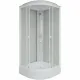 Душевая кабина Niagara Promo P90/26/MT 90x90 см профиль белый стекло матовое