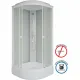 Душевая кабина Niagara Promo P90/26/MT 90x90 см профиль белый стекло матовое