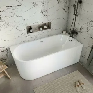 Акриловая ванна Grossman Cristal GR-2203R 150x75 см белый