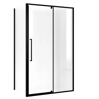Душевой уголок Niagara Nova NG-85-11AB-A90B-34 110x90 см профиль чёрный матовый стекло прозрачное