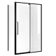 Душевой уголок Niagara Nova NG-85-11AB-A90B-34 110x90 см профиль чёрный матовый стекло прозрачное