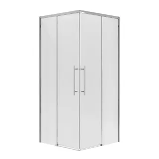 Душевой уголок Niagara Nova NG-6628-34 80x80 см профиль хром стекло прозрачное