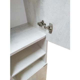 Comforty Зеркало-шкаф "Турин-120" дуб бежевый Comforty Зеркало-шкаф "Турин-120" дуб бежевый
