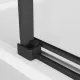 Душевой уголок Niagara Nova NG-6829-34BLACK 90x90 см профиль чёрный матовый стекло прозрачное