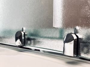 Душевая кабина Royal Bath BK стекло белое/матовое 100x100см RB100BK3-WC-CH