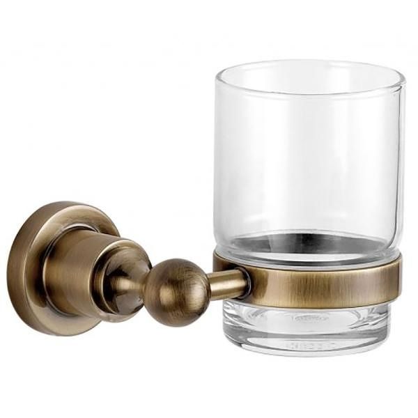 Стакан с держателем Aquanet 189265 бронза