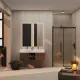 Зеркало с подсветкой Kerama Marazzi Vetrata R VE.S.mi.117\WHT 45 см сенсор со сменой цвета подсветки и антизапотевание белый