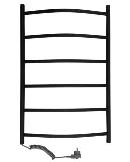 Полотенцесушитель электрический Маргроид В4 Р80*50 чёрный матовый 04-8050-1033-9005L