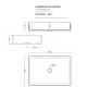 Раковина ArtCeram SCALINO SCL002 01 00 белая 55 см Раковина ArtCeram SCALINO SCL002 01 00 белая 55 см