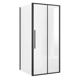 Душевой уголок Niagara Nova NG-84-13AB-A90B-34 130x90 см профиль чёрный матовый стекло прозрачное
