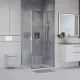 Душевой уголок Niagara Nova NG-64-9A-A100-34 100x90 см профиль хром стекло прозрачное