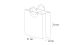 Корзина для белья FIXSEN LOFT STYLE с алюминиевыми ручками серая (FX-1021)