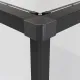 Душевой уголок Niagara Nova NG-6824-34BLACK 100x100 см профиль чёрный матовый стекло прозрачное