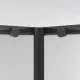 Душевой уголок Niagara Nova NG-6824-34BLACK 100x100 см профиль чёрный матовый стекло прозрачное