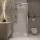 Душевой уголок Niagara Nova NG-3622-34 80x80 см профиль хром стекло шиншилла