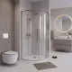 Душевой уголок Niagara Nova NG-6626-34 90x90 см профиль хром стекло прозрачное