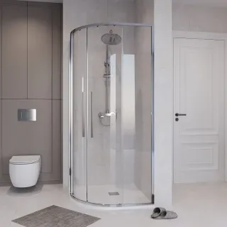 Душевой уголок Niagara Nova NG-6626-34 90x90 см профиль хром стекло прозрачное