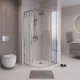 Душевой уголок Niagara Nova NG-6626-34 90x90 см профиль хром стекло прозрачное