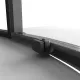 Душевой уголок Niagara Nova NG-6826-34BLACK 90x90 см профиль чёрный матовый стекло прозрачное