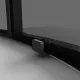 Душевой уголок Niagara Nova NG-2827-34BLACK 100x100 см профиль чёрный матовый стекло тонированное