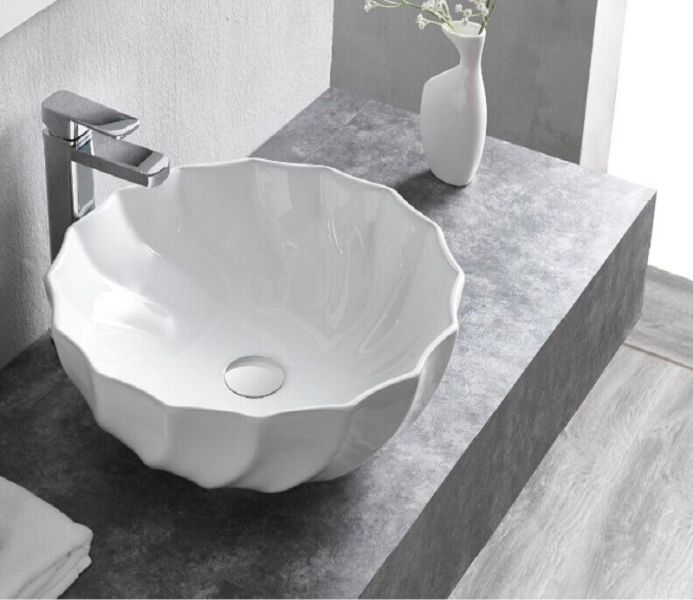 Раковина-чаша CeramaLux 9073 Белая 45 см