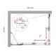 Душевой уголок BelBagno Luce LUCE-AH-21-100/80-C-Cr 100x80 см профиль хром стекло прозрачное
