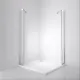 Душевой уголок BelBagno Luce LUCE-AH-21-110/90-C-Cr 110x90 см профиль хром стекло прозрачное