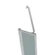Душевой уголок BelBagno Luce LUCE-AH-21-140/90-C-Cr 140x90 см профиль хром стекло прозрачное